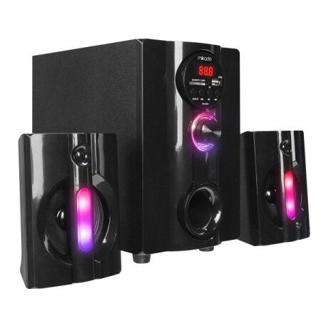Zvučnici 2.1 gaming Mikado MD-95BT 2 1 20W Black Multimedia FM/BT/SD/USB Speaker, 39525