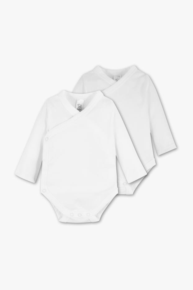 C&A Bodi za bebe, 2 komada, Beli