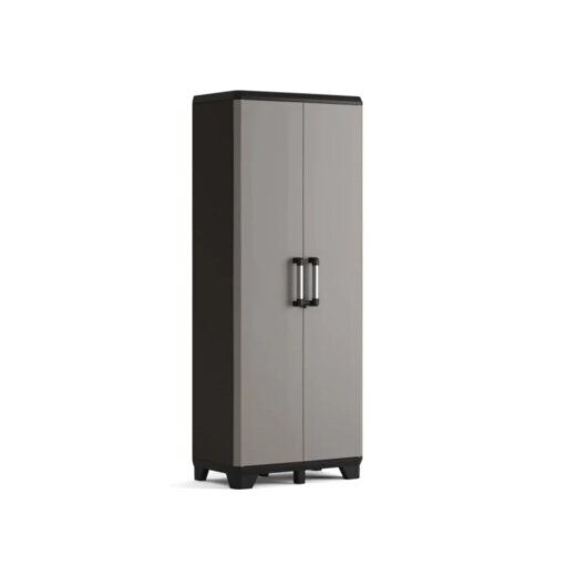 Keter Ormar, 68x39x173, PVC, Sivo-crni