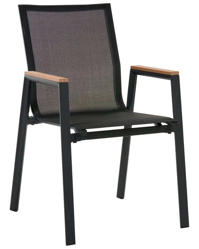 Vrtna stolica metal-tekstilen 54 x 74 x 91 cm AM-092W
