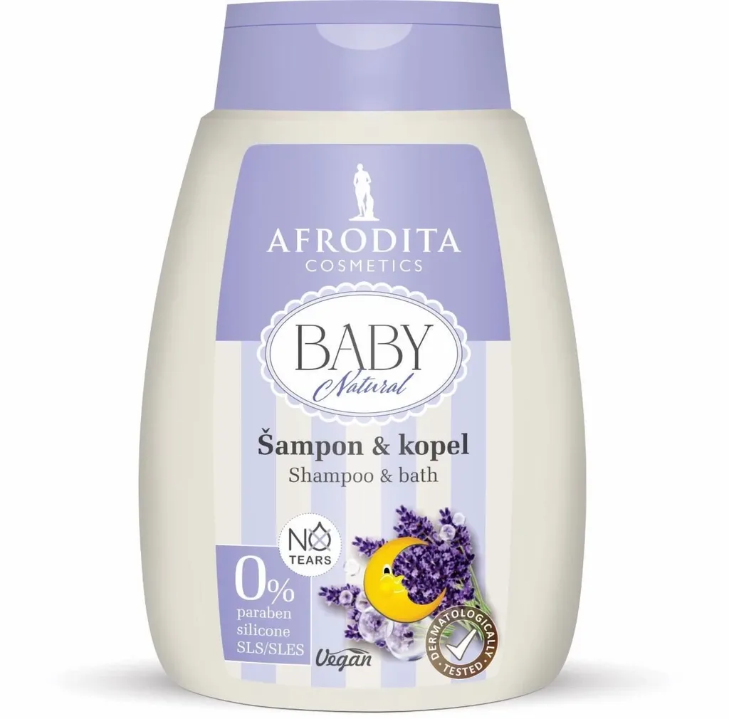 Afrodita Šampon i kupka za bebe, Natural, 200ml