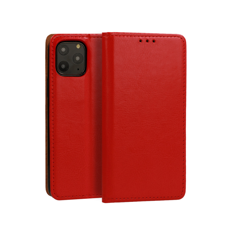 Preklopna maska za mobilni telefon Iphone 14 Special Book, Crvena