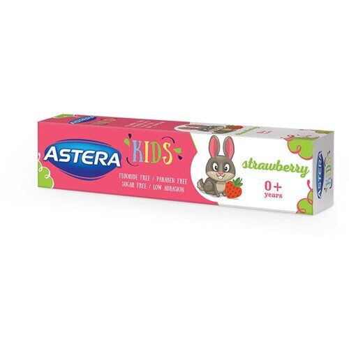 Astera Dečija pasta za zube, Jagoda, 50ml