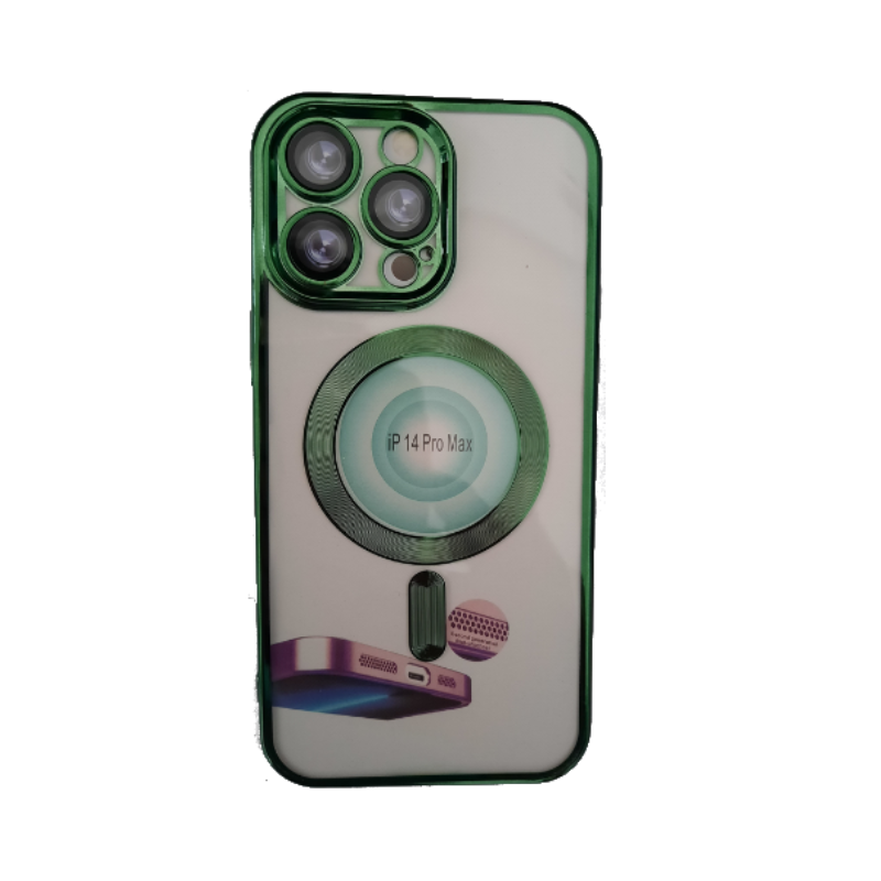 MagSafe maska za mobilni telefon iPhone 14 Pro Max, Zelena boja