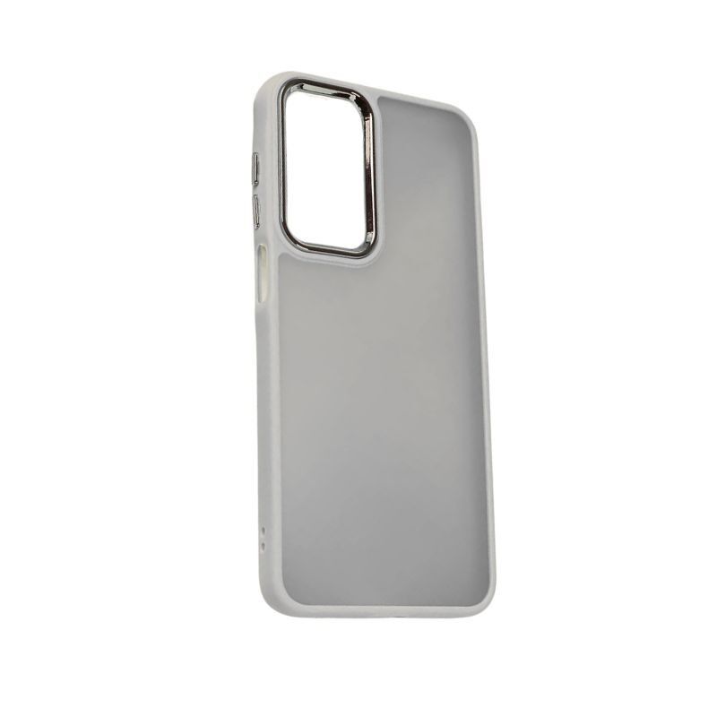 Silikonska maska za mobilni telefon Iphone 16 Plus Frame, Siva
