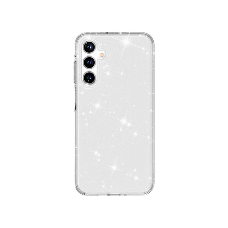 Maska za mobilni telefon Samsung A56 Glitter, Srebrna boja