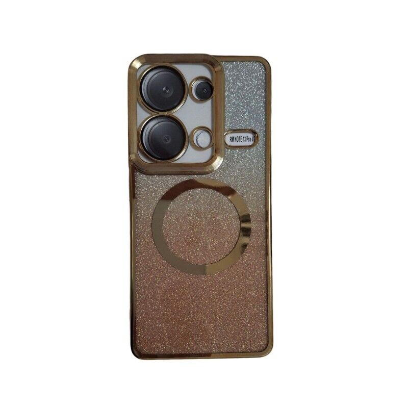 MagSafe maska za mobilni telefon Redmi 13 Pro Glitter, Zlatna boja