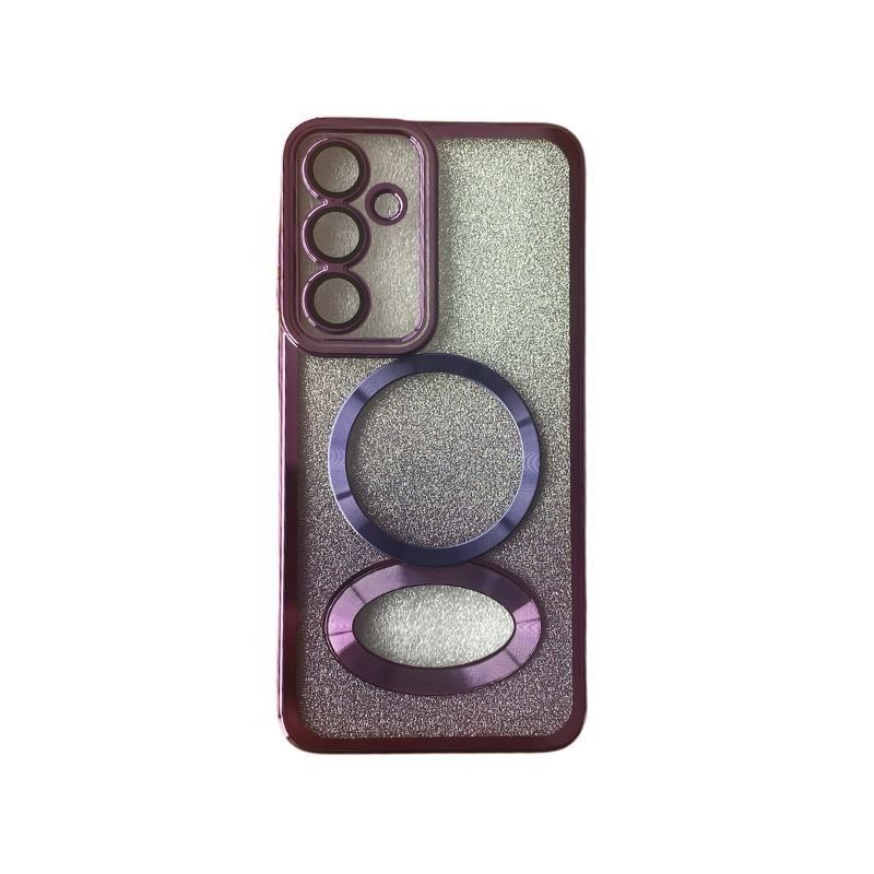 MagSafe maska za mobilni telefon Samsung A15 Glitter, Ljubičasta