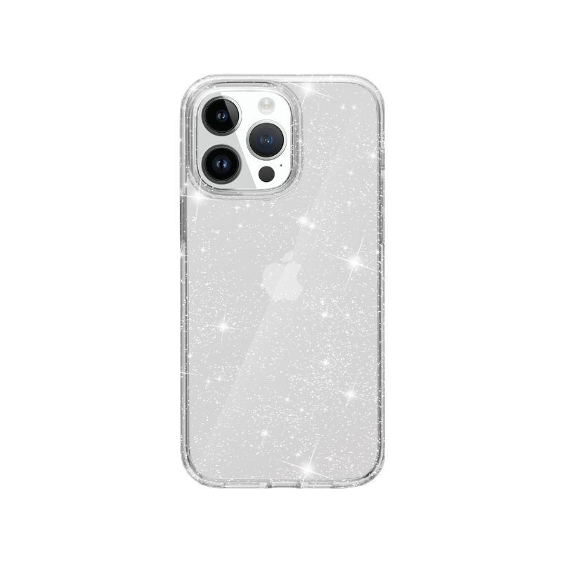 Maska za mobilni telefon iPhone 16 Glitter, Srebrna boja