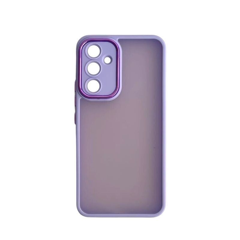 Silikonska maska za mobilni telefon Samsung A05 Frame, Ljubičasta