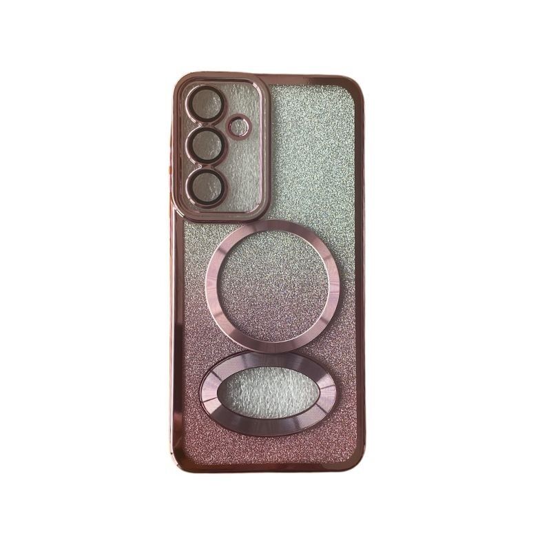 MagSafe maska za mobilni telefon Samsung A15 Glitter, Roze