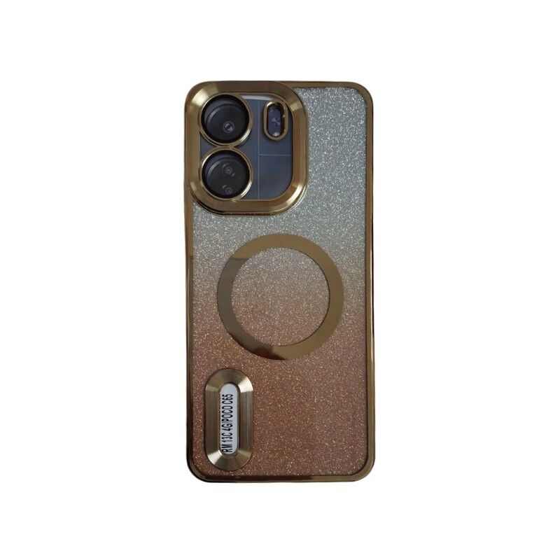 MagSafe maska za mobilni telefon Redmi 13C Glitter, Zlatna boja
