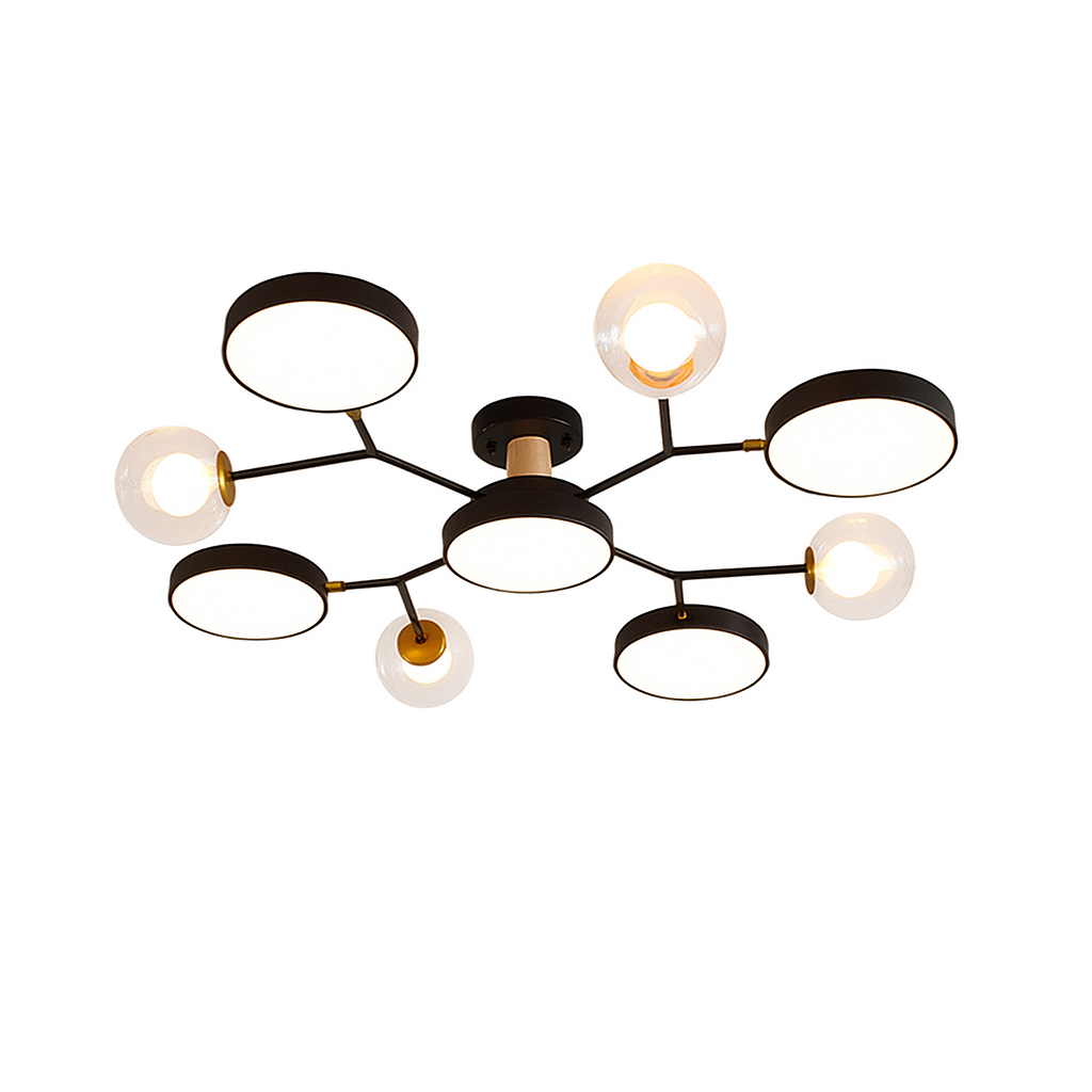 Giga Luster D7004-8+1, LED, 12W*5+G9*4