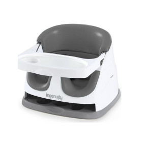 Kids II Ingenuity Booster hranilica za bebe 2u1, Siva
