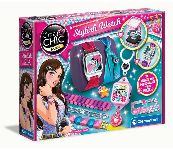 Clementoni set ručnih satova CRAZY CHIC