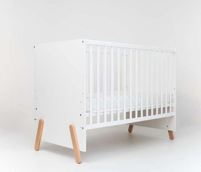 Bambino Krevetac za bebe Una, Beli