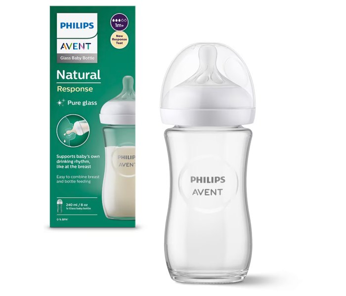PHILIPS AVENT Boca natural response staklo 240ml 933/01