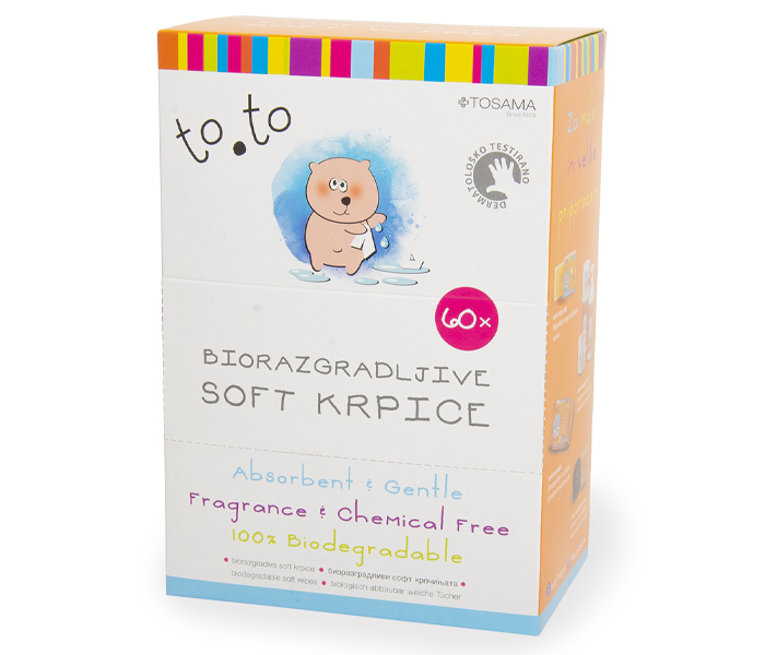 TOSAMA Biorazgradljive Soft krpice To.To A60