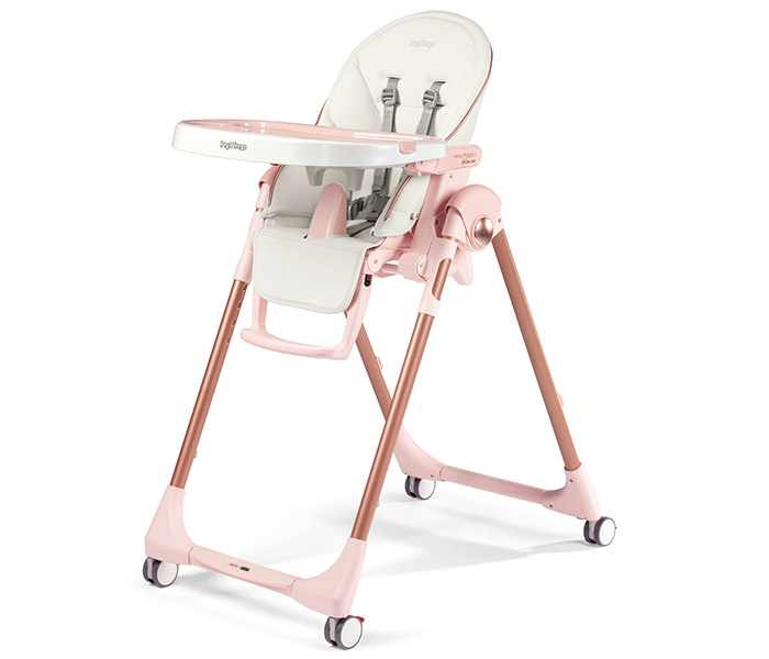PEG PEREGO Hranilica višepoložajna Prima Pappa Follow me, Roze