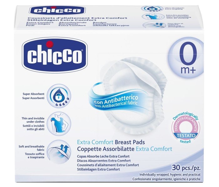 Chicco tupferi za grudi 30 komada
