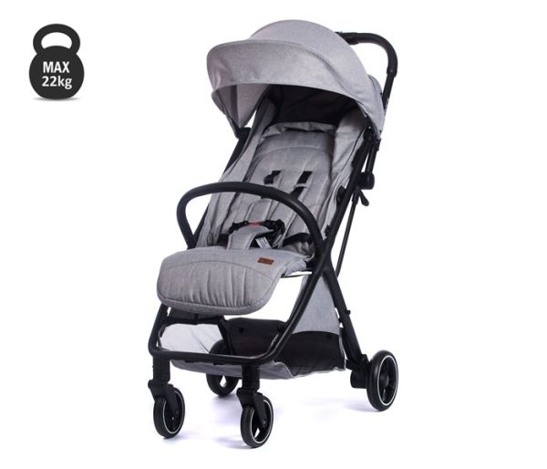 BBo kolica za bebe Quick do 22 kg - All Grey