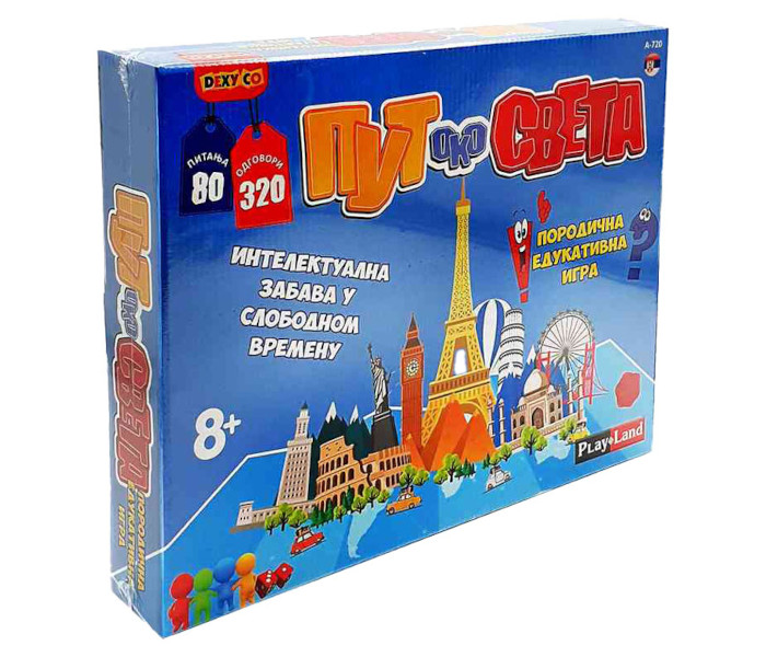 PLAY LAND Društvena igra Oko svijeta
