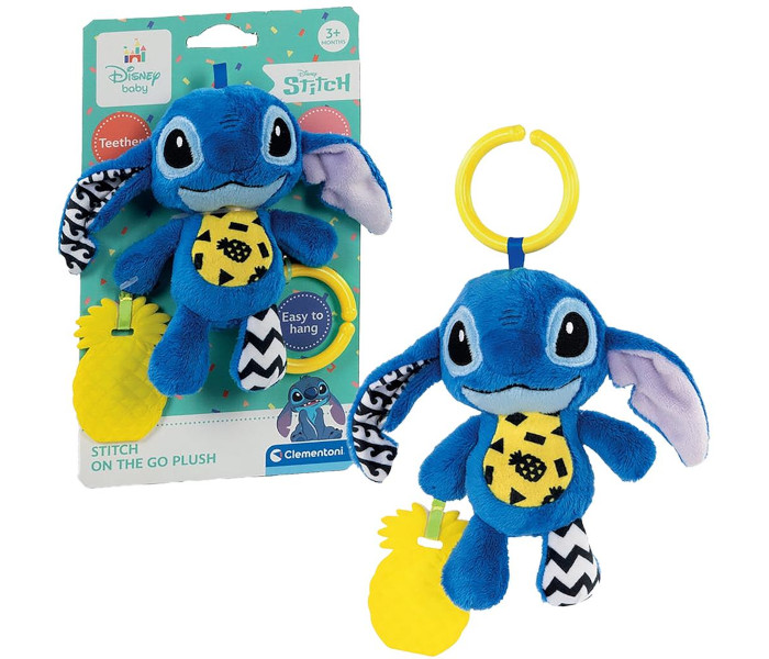 Clementoni baby Igračka Stich, Plava