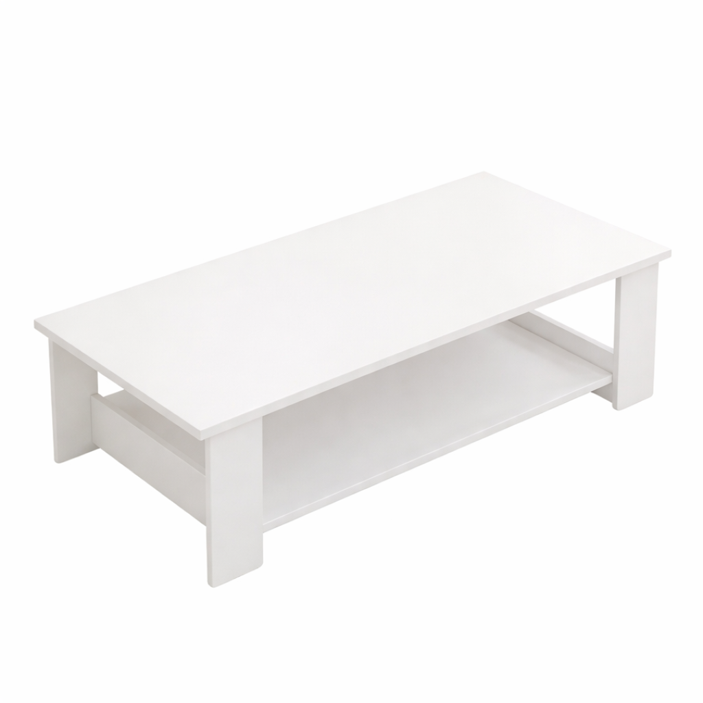 Giga Klub stol Storent, 120cm, Bijeli