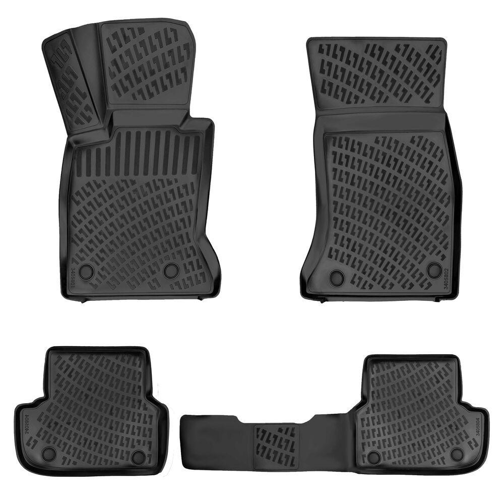 Tipske gumene auto patosnice BMW 5 G30/G31 2017-2023, 3D, Duboke