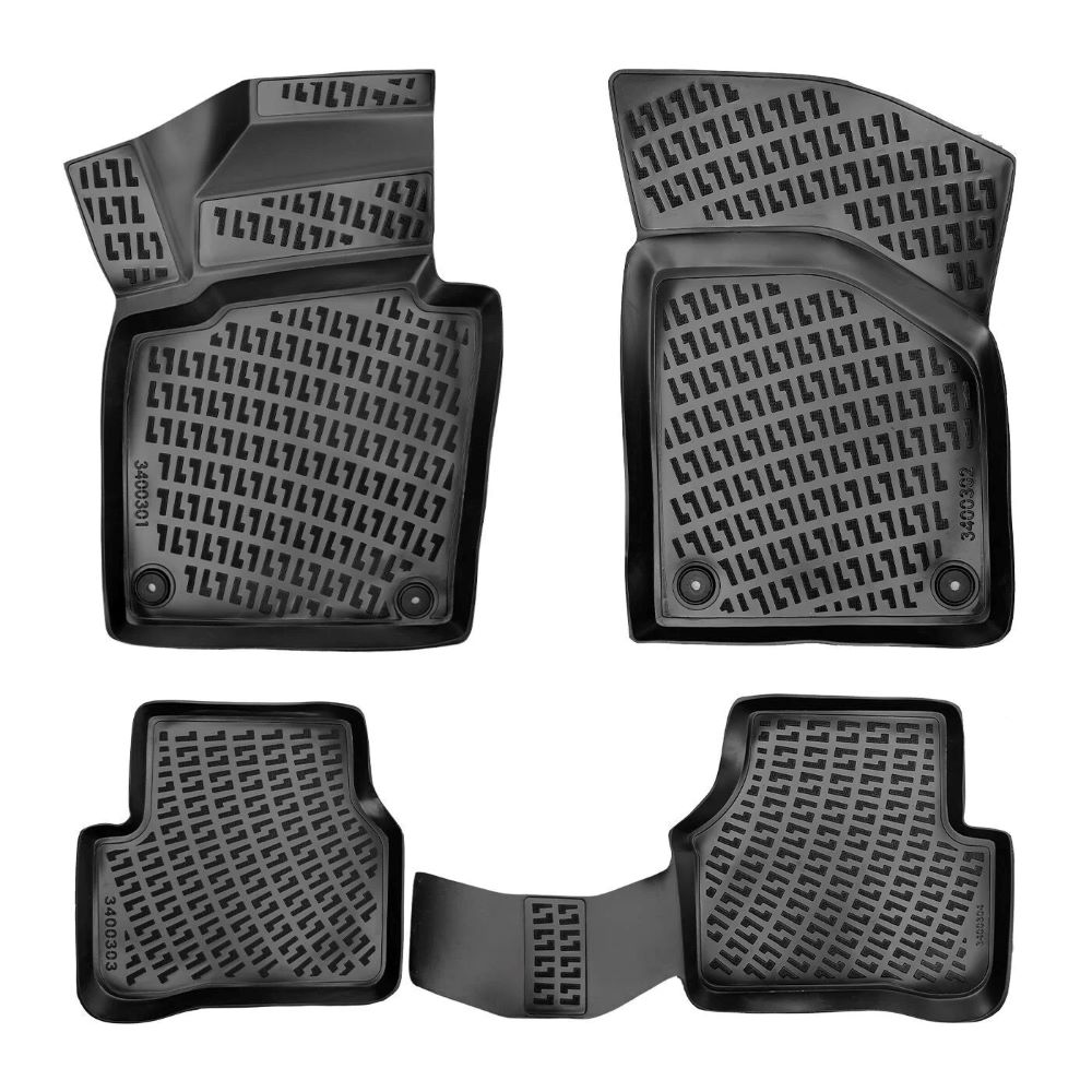 Tipske gumene auto patosnice VW Passat B7 2011-2014, 3D, Duboke