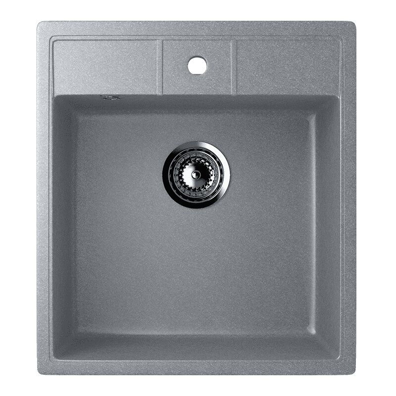 Valterra Granitna sudopera V406, 450 x 500 mm, Siva