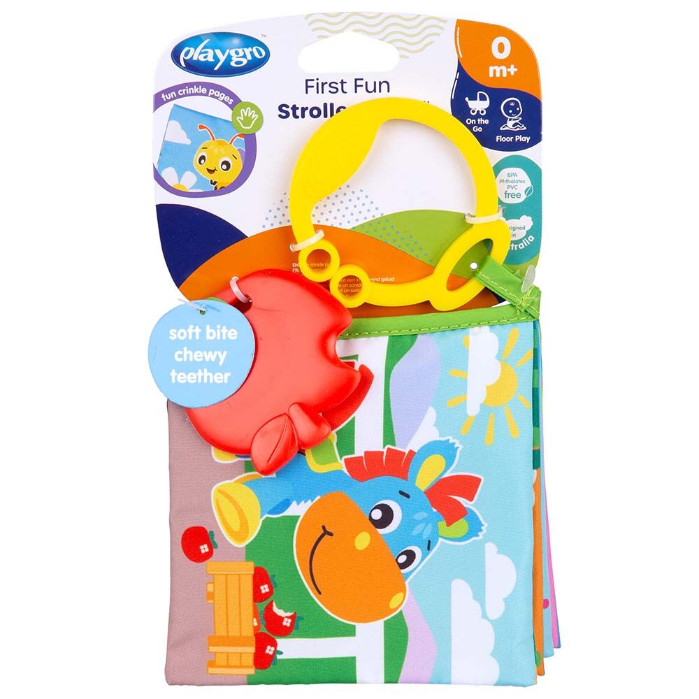 Playgro Knjiga glodalica životinje