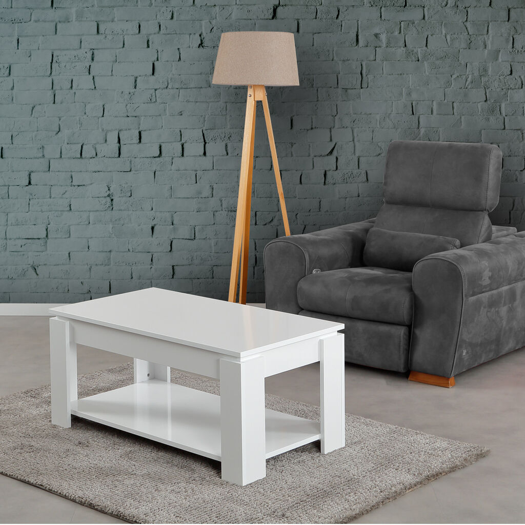 Hanah Home Club sto Polica 104x47x56cm Bijela
