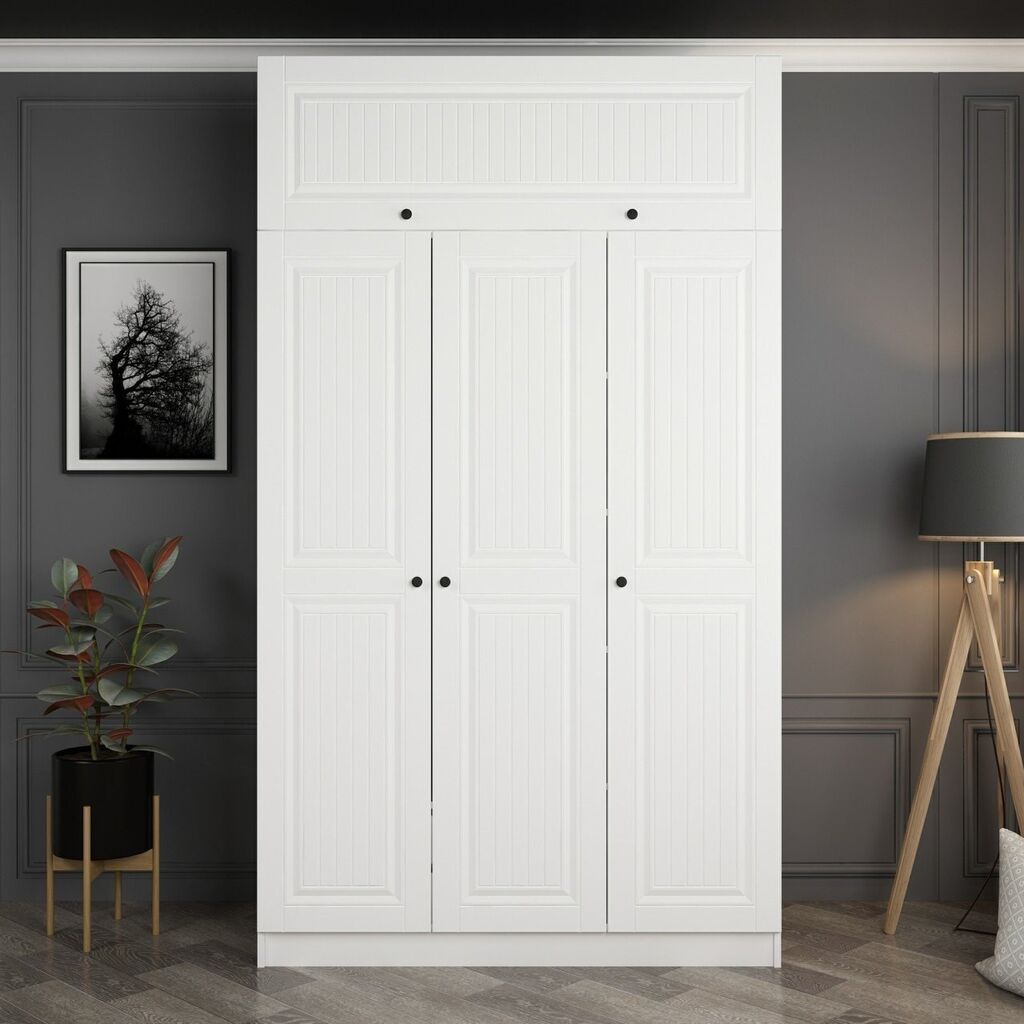 Hanah home Ormarić Minar 135x255x52cm Bijeli