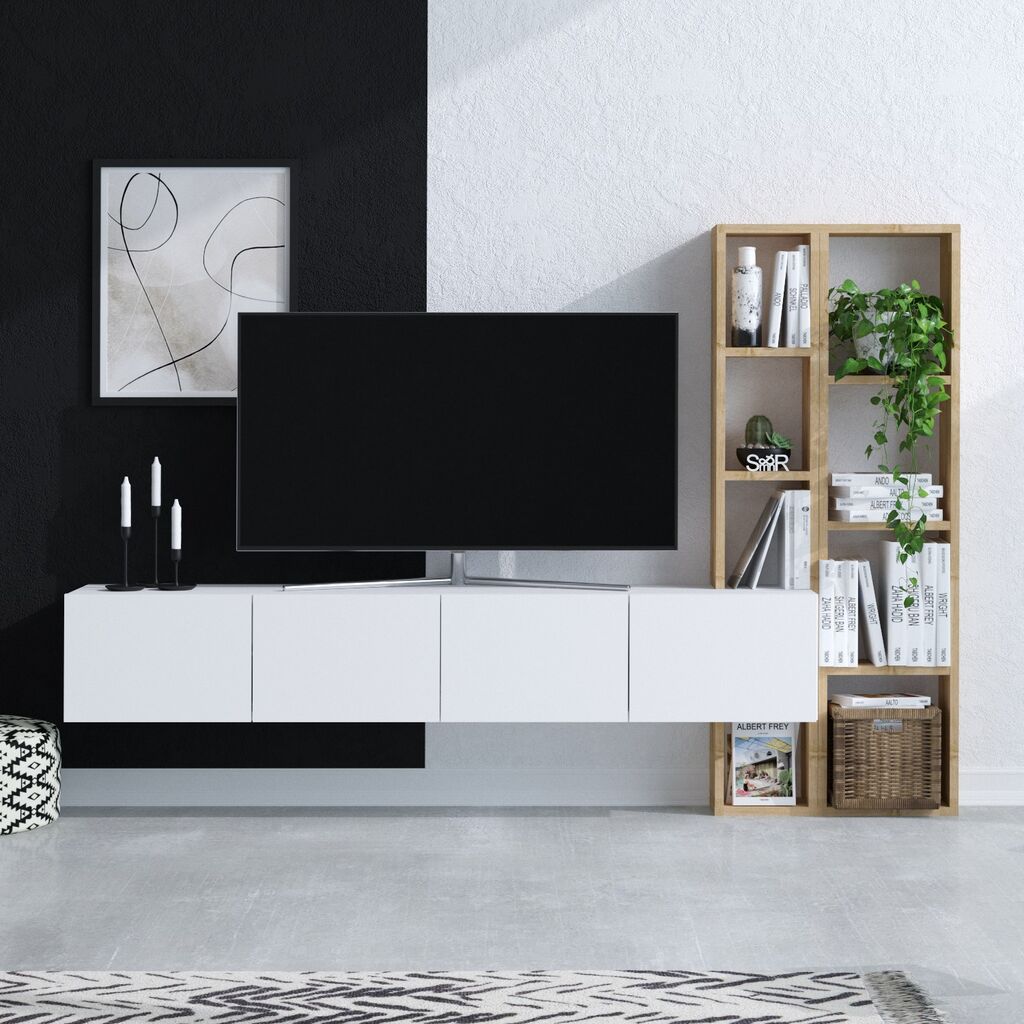 Hanah home TV komoda od Pana bijelog hrasta
