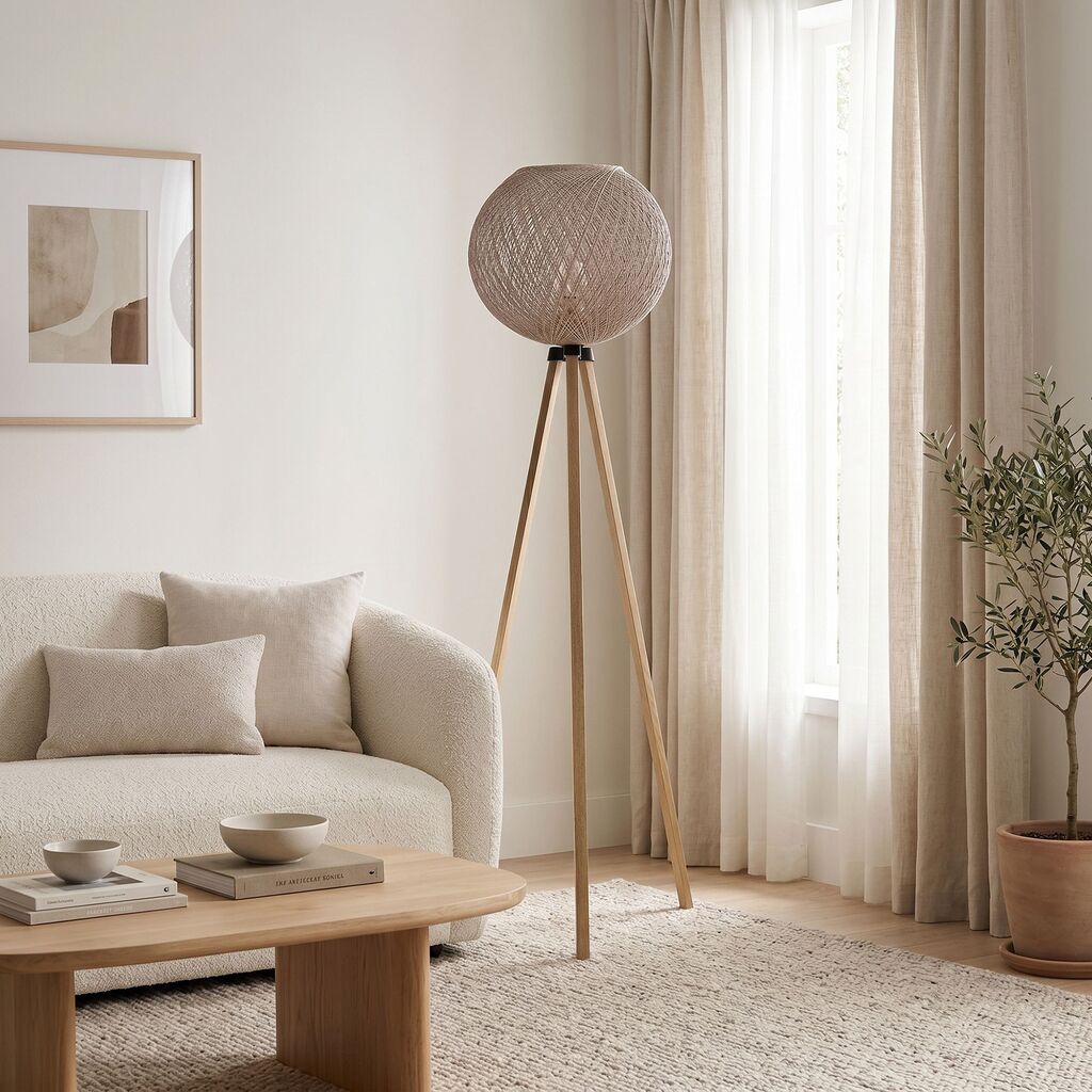 Opviq 194 podna lampa, siva