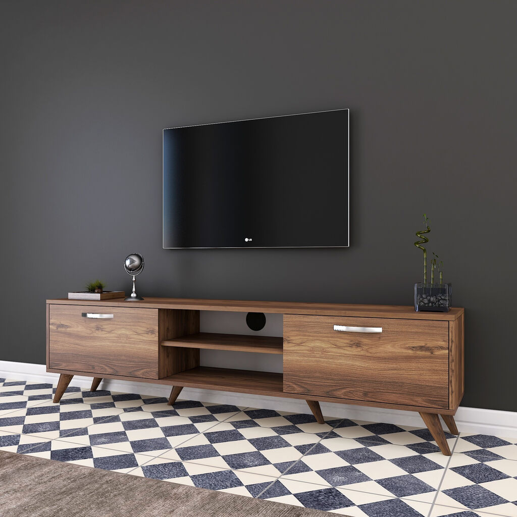 Hanah Home A9 221 TV ormarić, Smeđa
