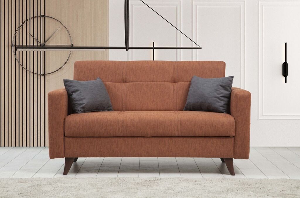 Atelier del Sofa Dvosjed na razvlačenje Polya 151x86x75cm Bronza