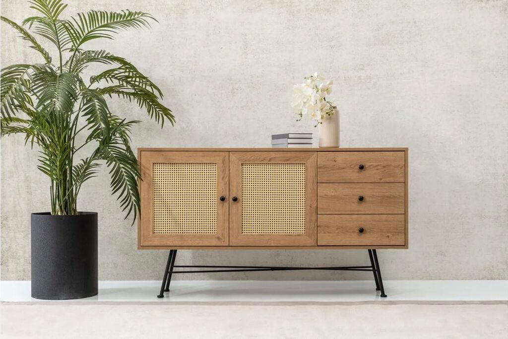 Hanah Home Komoda s ladicama Nala 160 160x90x40cm Bež