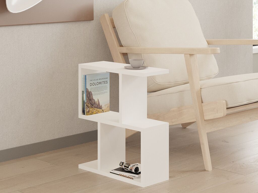 Hanah home Klub sto Zet 45x51.4x17cm Bijeli