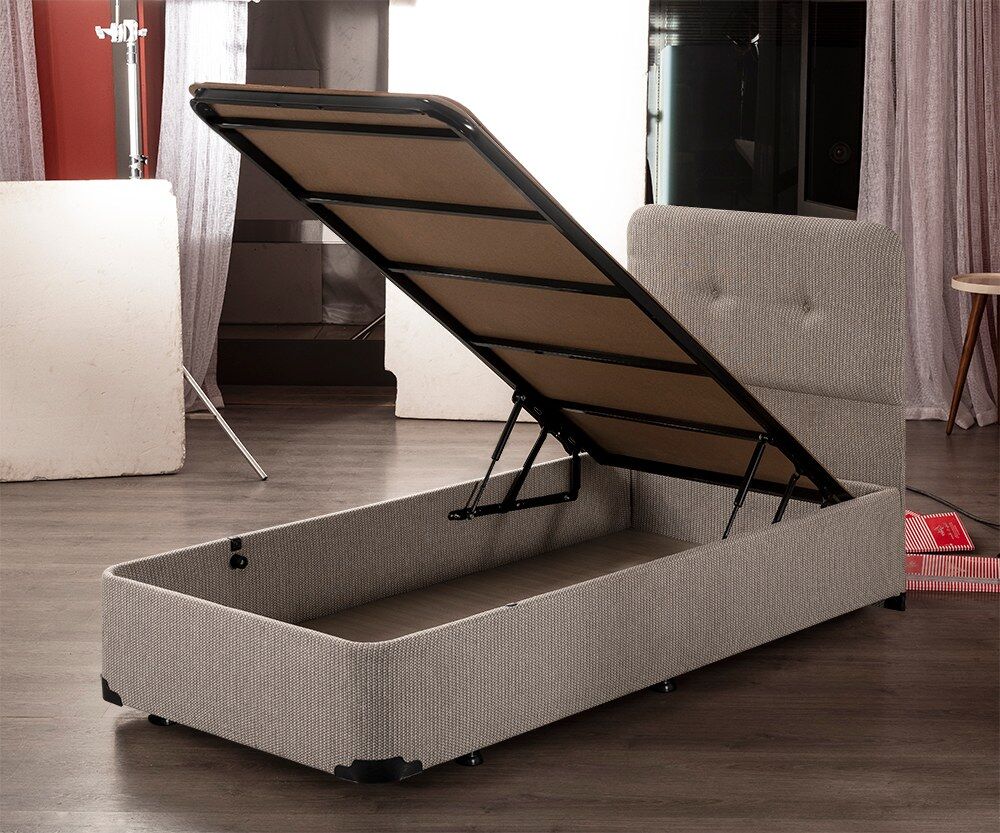 Hanah home Krevet Luna, 90x36x190cm, Bež
