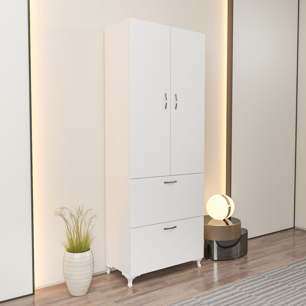 Hanah Home Komoda s ladicama Yasam 60x163,6x31,5cm Bijela