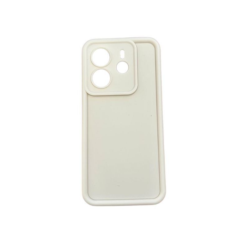 Silikonska maska za mobilni telefon Xiaomi Redmi Note 14, Bijela