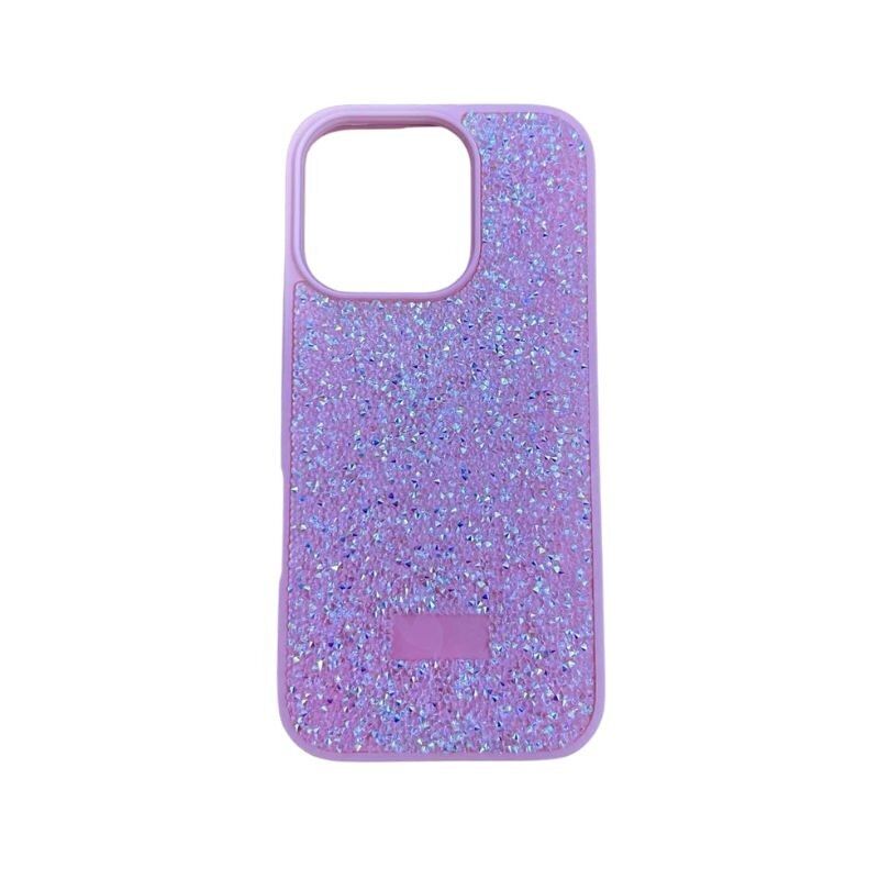 Swarovski Maska za mobilni telefon iPhone 16 Pro, Ljubičasta
