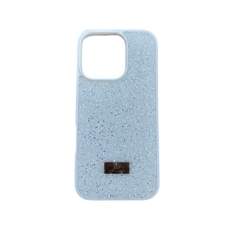 Swarovski Maska za mobilni telefon iPhone 16 Pro, Bijela
