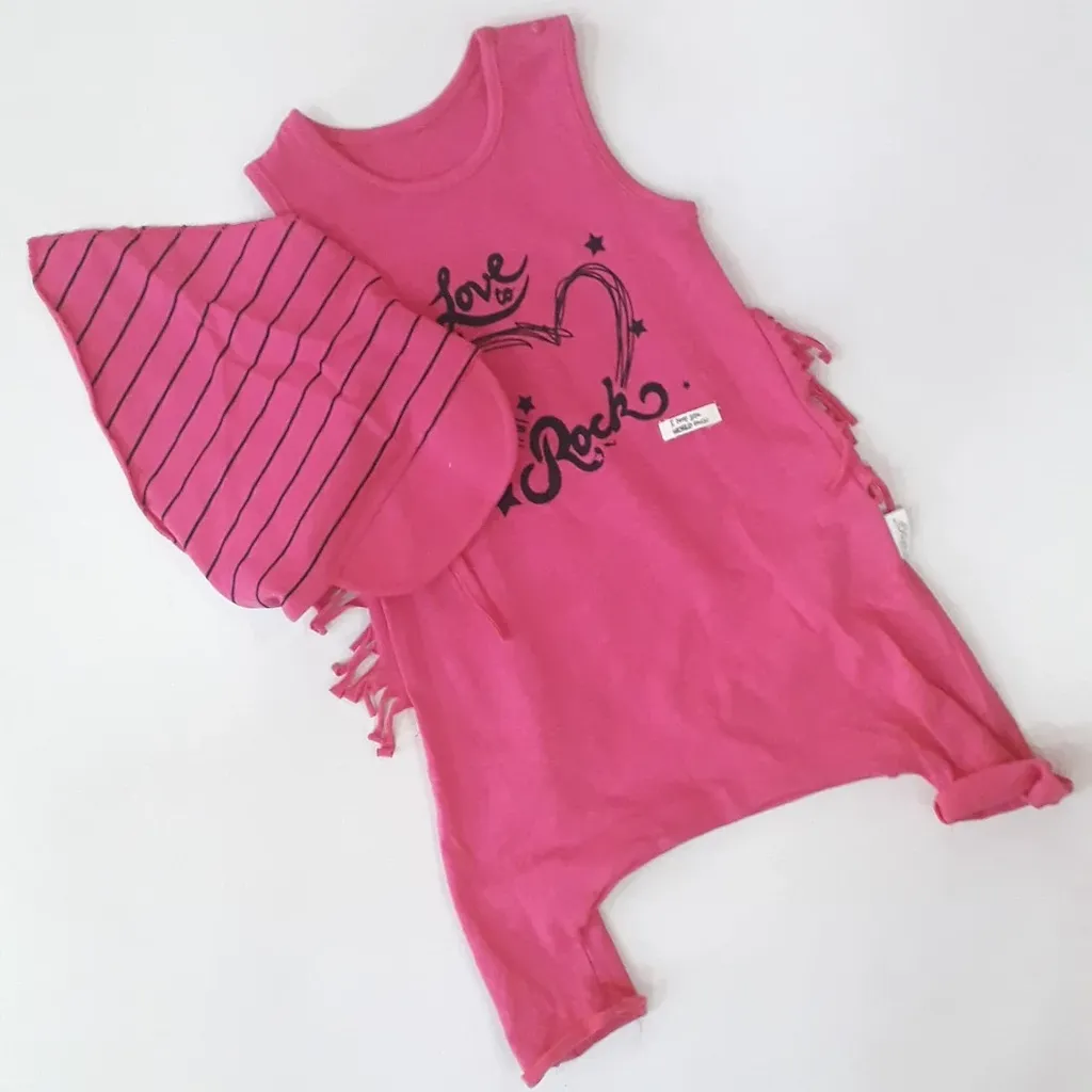 Vrabac Dvodelni set za bebe W8287, Roze