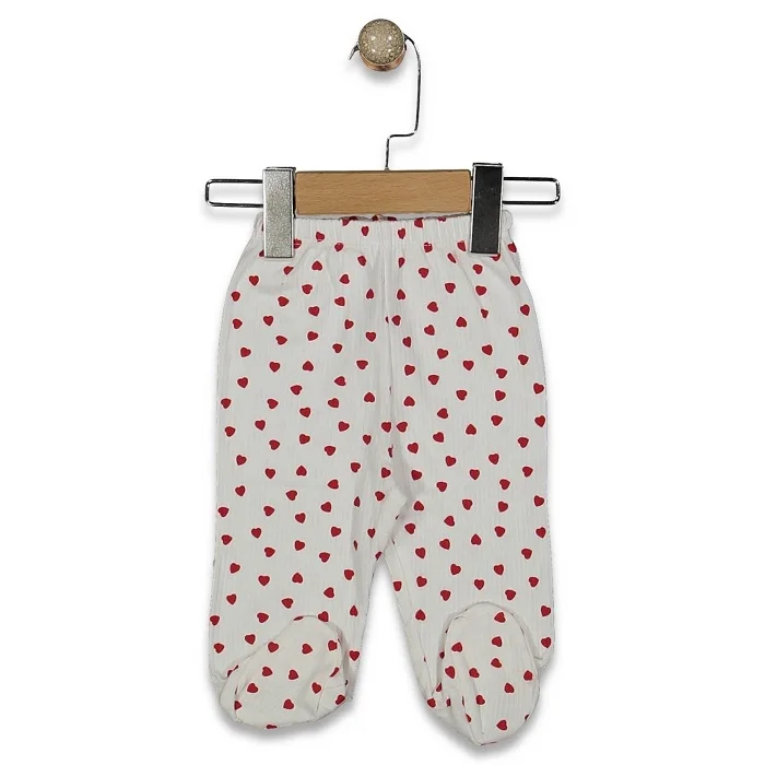 Trenerka sa stopicama za bebe Srca 534557, Bela
