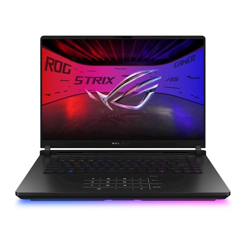 Asus Laptop ROG Strix Scar 16 G635LX-RW103X, 16", 2.5K, 240Hz, U9-275HX, 64GB DDR5, 2TB SSD, RTX5090 24GB | Ananas