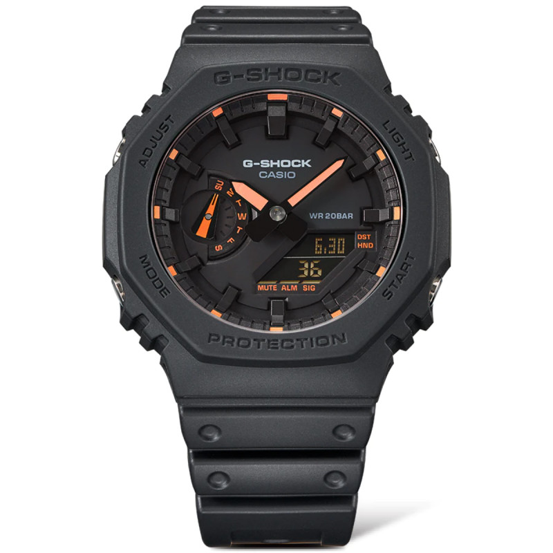 G-SHOCK Casio Sat GA-2100-1A4ER, Crni
