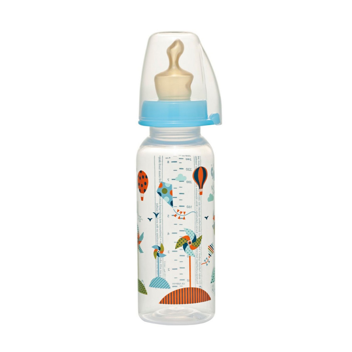 NIP Family boy  Flašica za bebe 250ml, Kaučuk, PP, Cucla 6m+